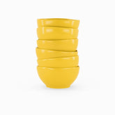 Yellow Soup Bowls - Set of 6