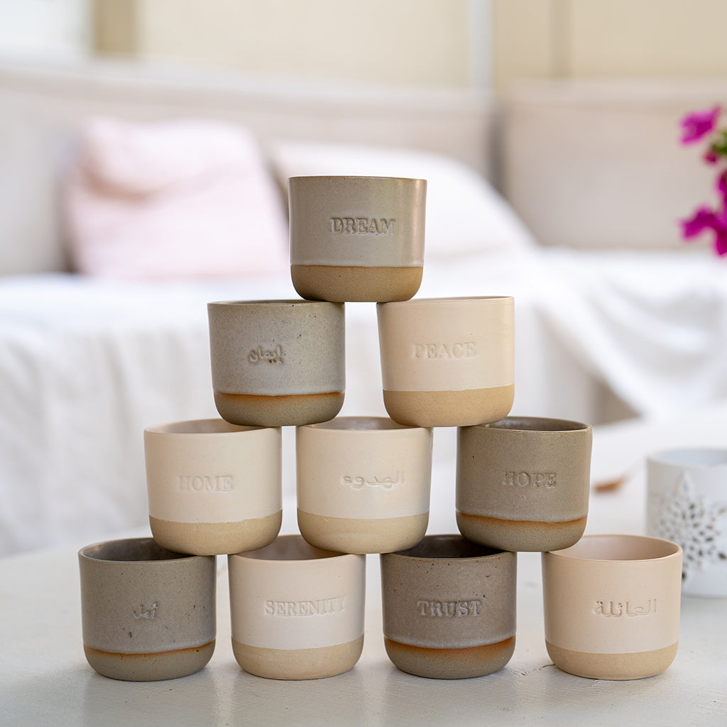 Home Cups- Set of 4