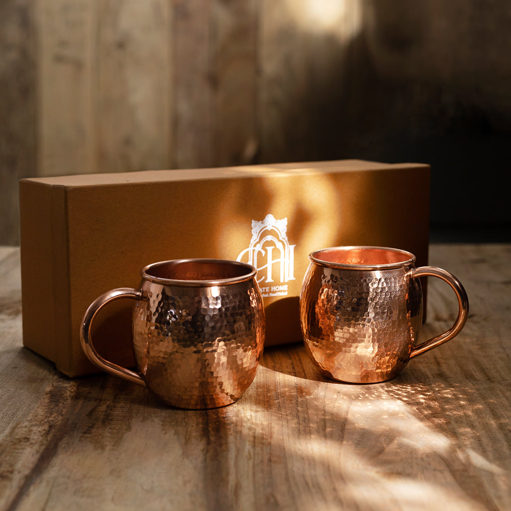 Copper Mule Mug Set