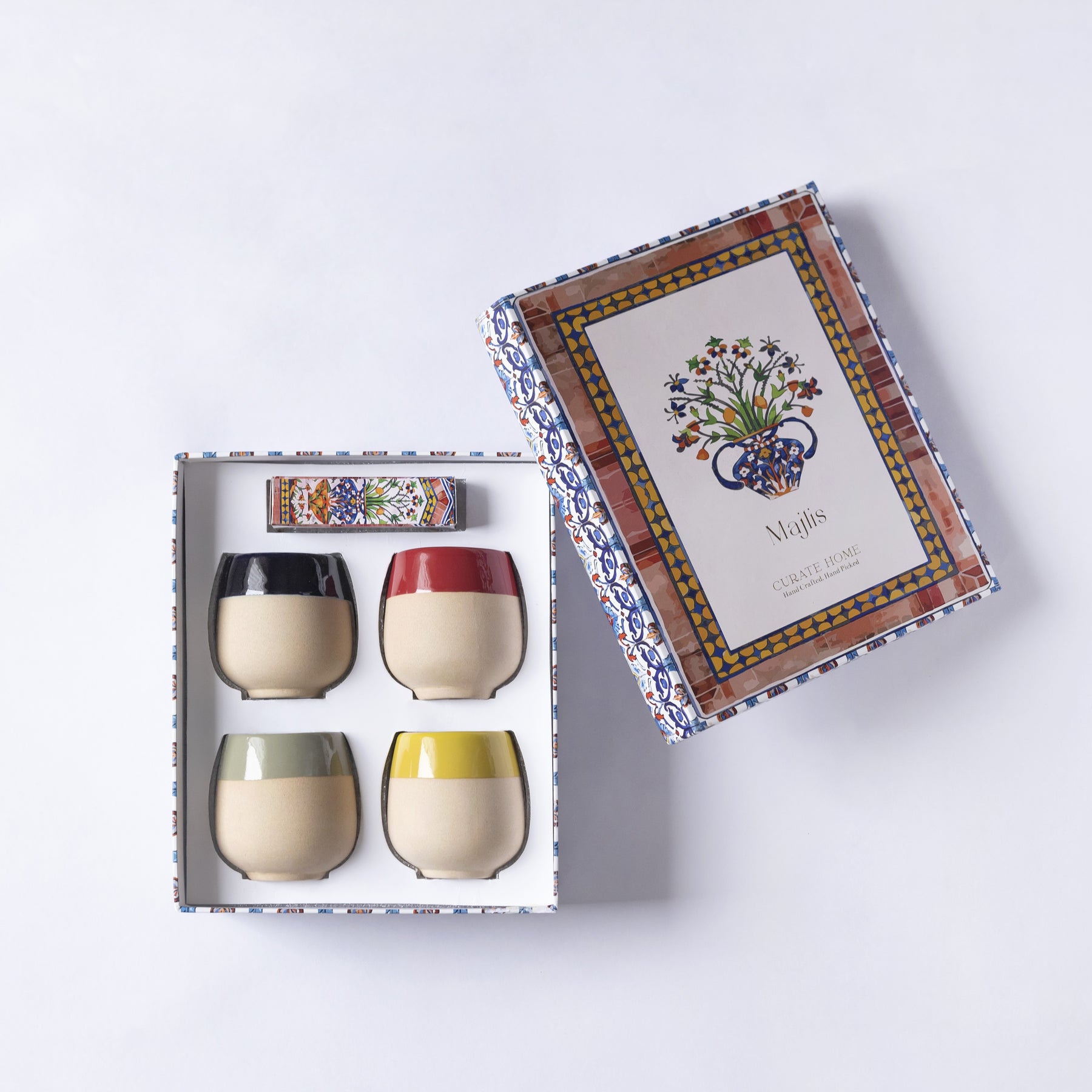 Majlis - Ceramic Cups and Playing Cards