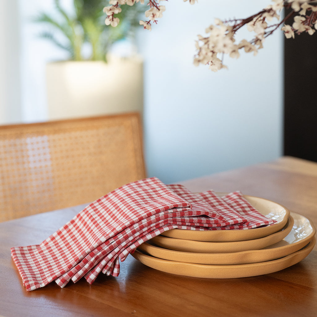 Sky Dinner Plates  White - Set of 4