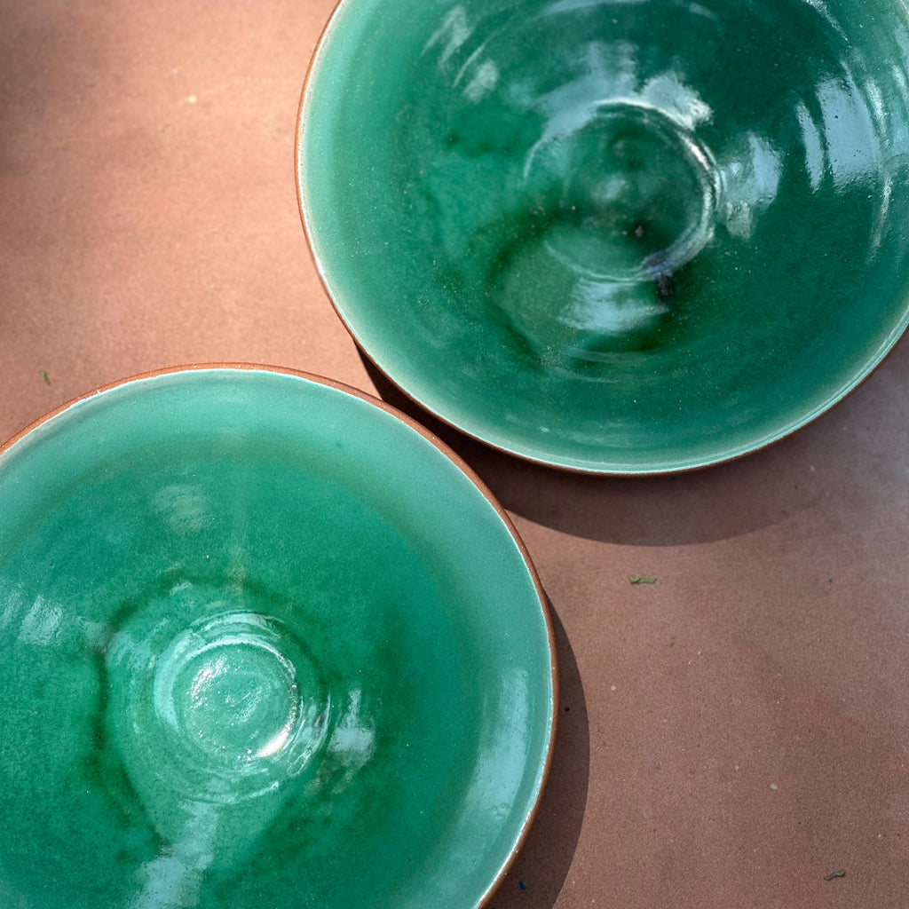 Shallow Bowl Big Green Grove
