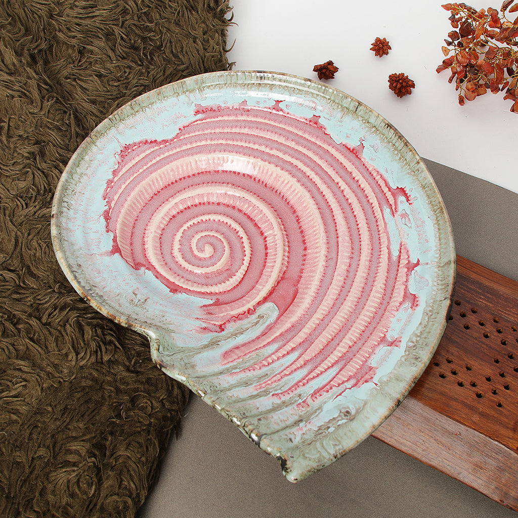 Rouge Shell Serving Platter