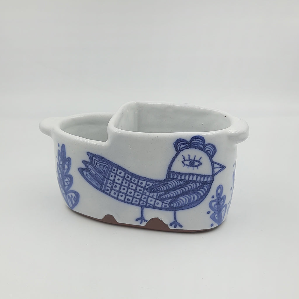 Spoon Holder 'Birds And Feathers'