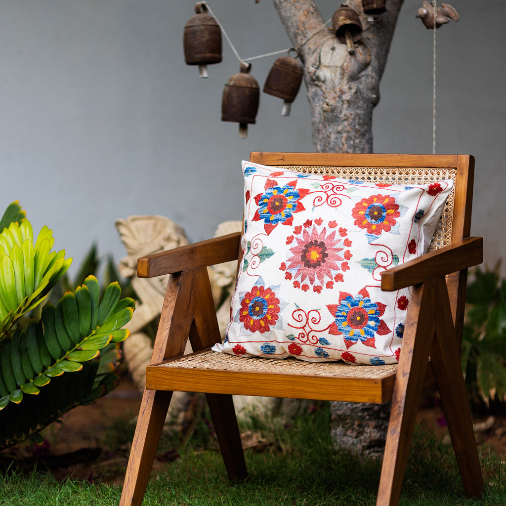 Izel Silk Suzani Cushion