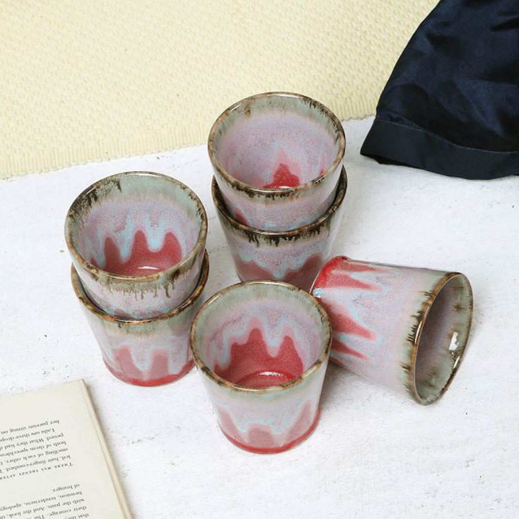 AMALFIEE ROUGE CHAI GLASSES