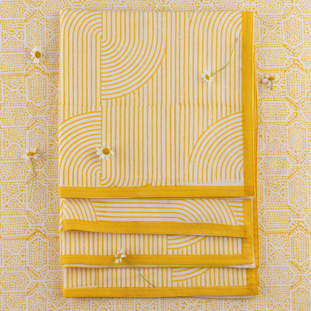 Gul Dinner Napkins Set - Citrus