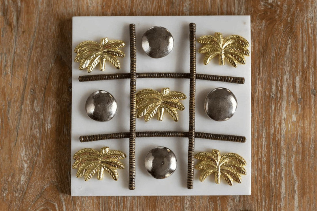 Tic Tac Toe Decor Game Set