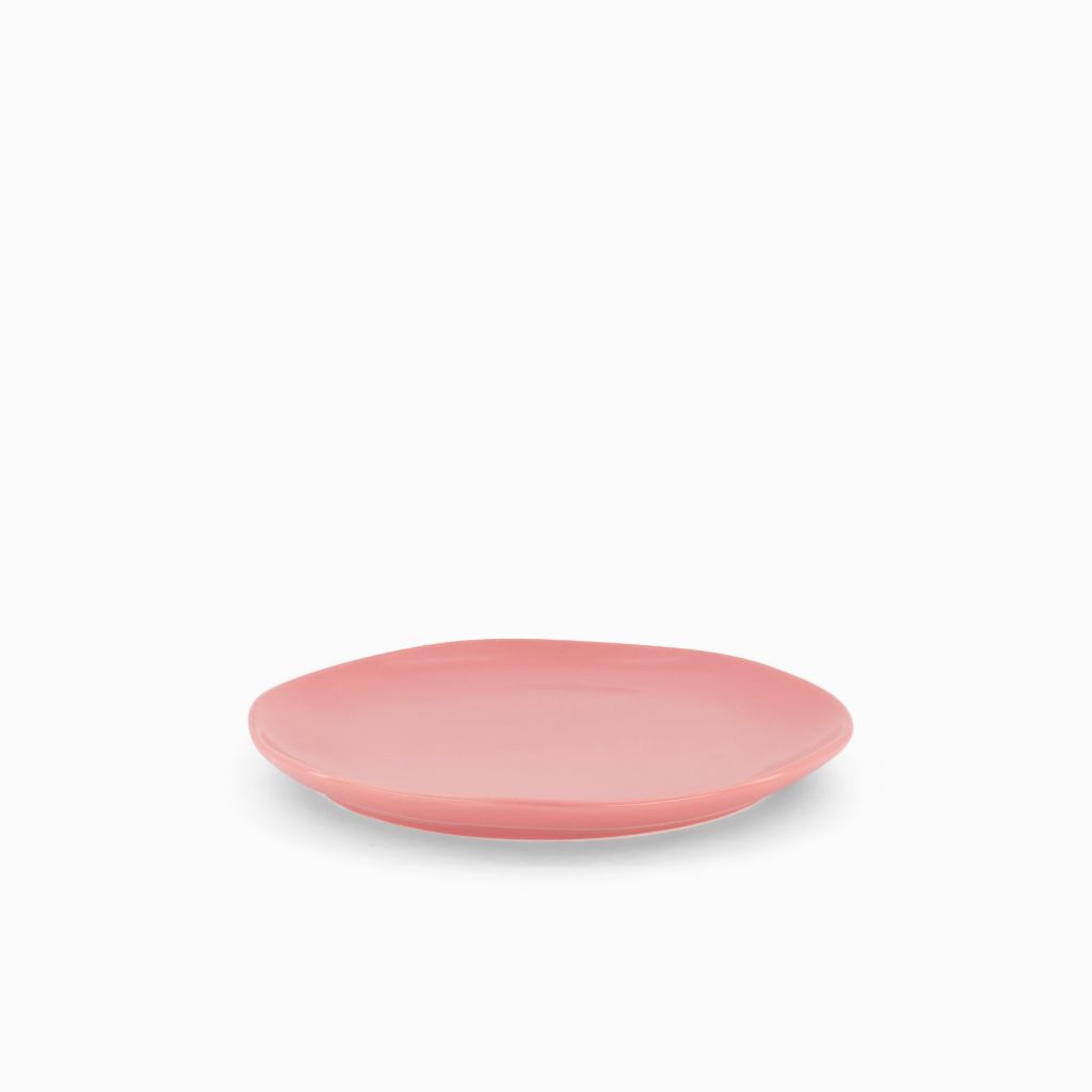 Pink Salad Plates - Set of 6