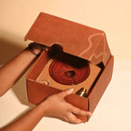 Amber Incense Holder Festive Box
