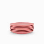 Pink Salad Plates - Set of 6