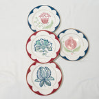 Chintz Salad Plates- Set of 4