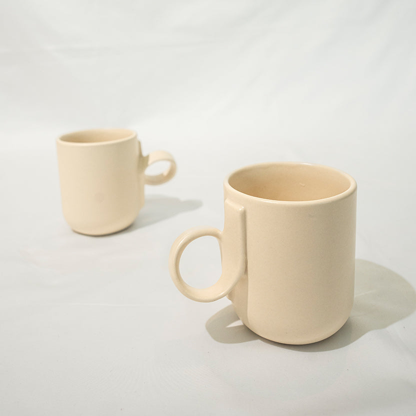 كوب حلقي - مجموعة من قطعتين