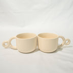 Double Ring Mug - Set of 2