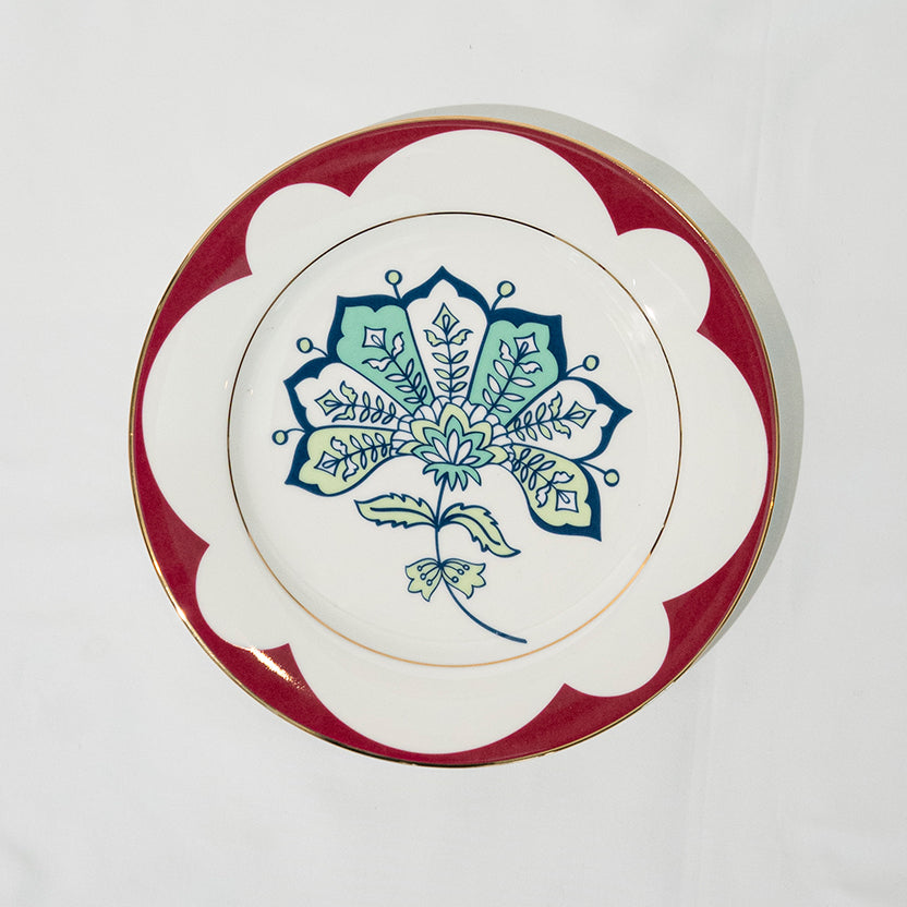 Chintz Salad Plates- Set of 4