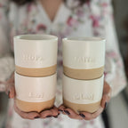 Hope and Faith Cups- Set of 4