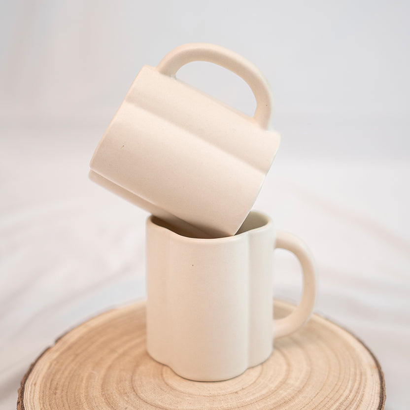 كوب زهرة - مجموعة من قطعتين