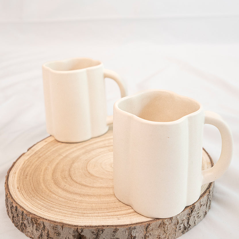 Flower Mug - Set of 2