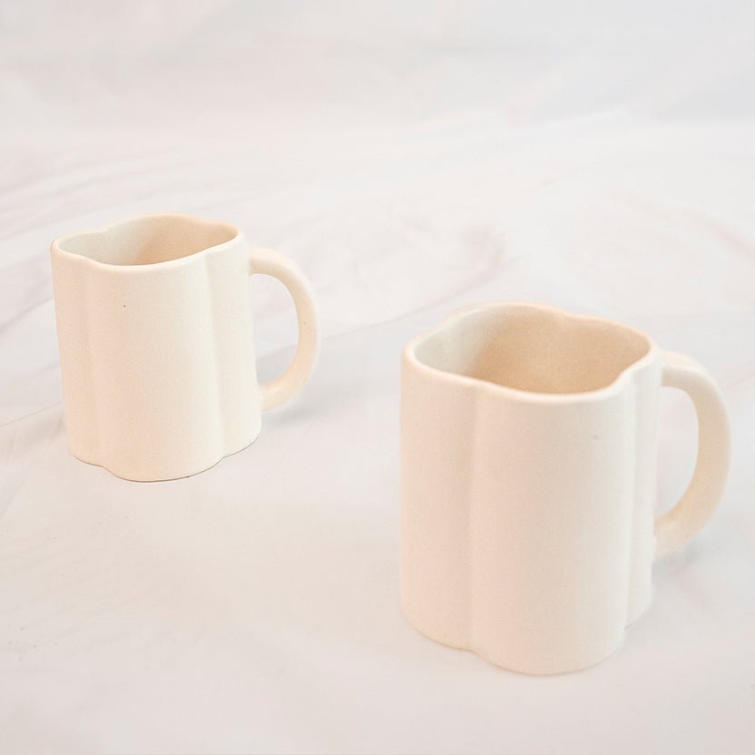 Flower Mug - Set of 2