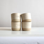 Peace and Serenity Cups - Set of 4 | Imperfectly Perfect