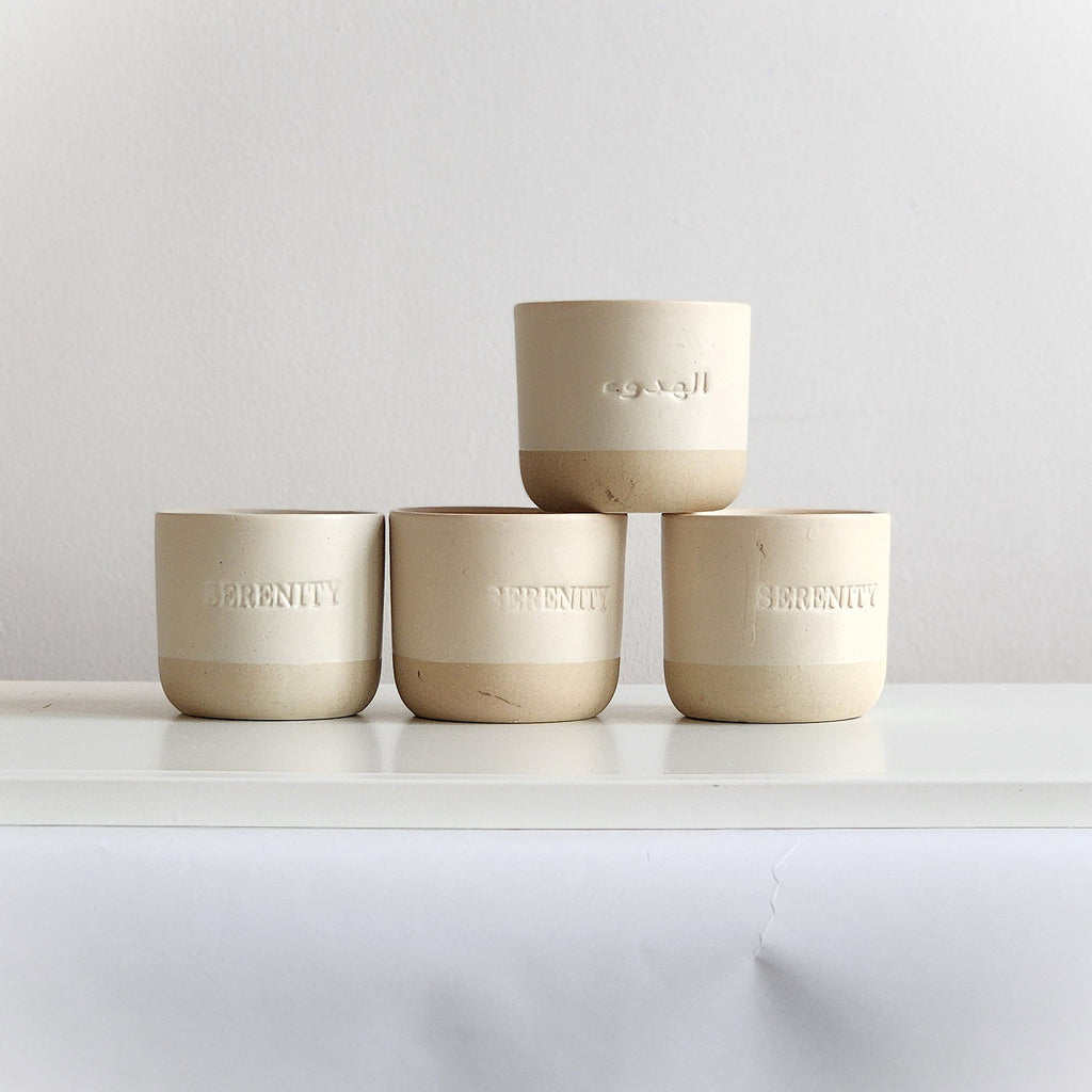Serenity Cups - Set of 4 | Imperfectly Perfect