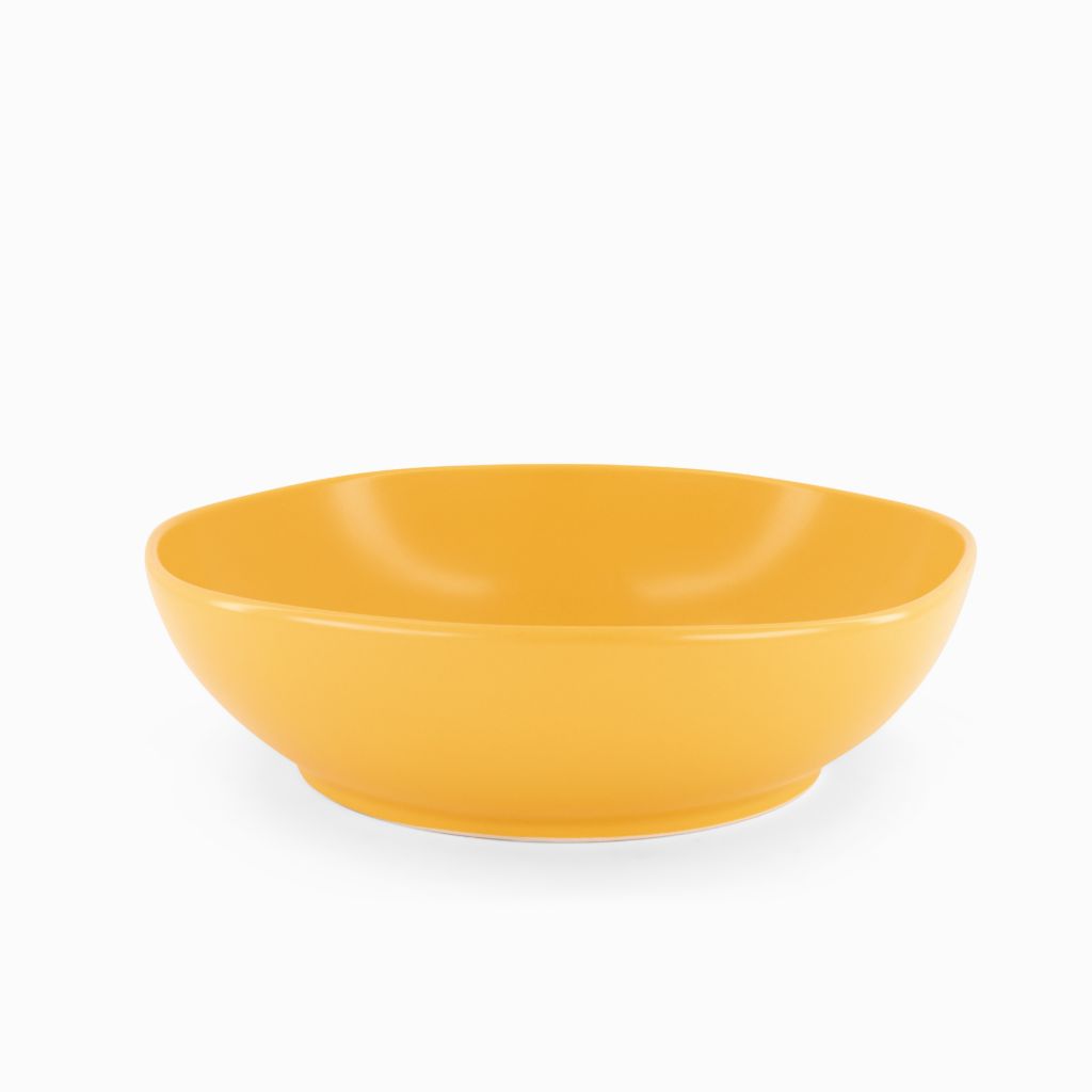 Orange Serving Bowl - Big