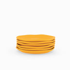 Orange Salad Plates - Set of 6