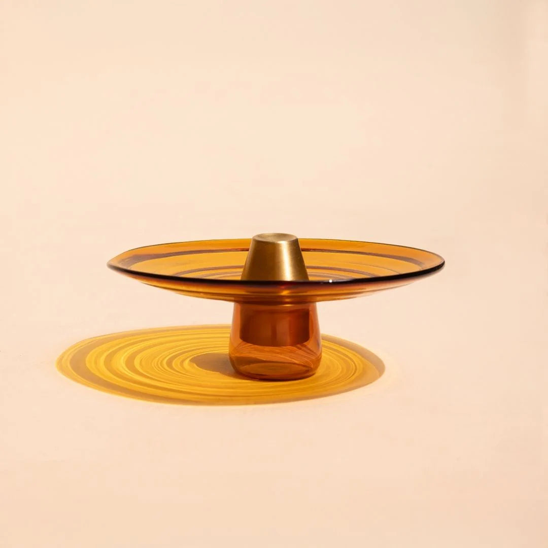 Amber Incense Holder Festive Box