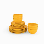 Orange Soup Bowls - Set of 6