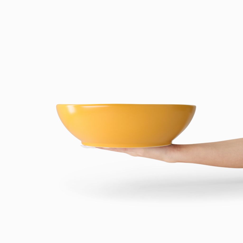 Orange Serving Bowl - Big