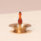 Amber Nilavilakku Oil Lamp Gift Box - Set of 2