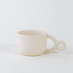 Double Ring Mug White