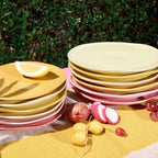 Yellow Dinner Plates - Set of 6