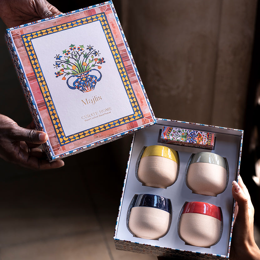 Majlis - Ceramic Cups and Playing Cards