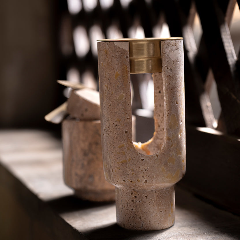 marble mabkhara bakhoor set