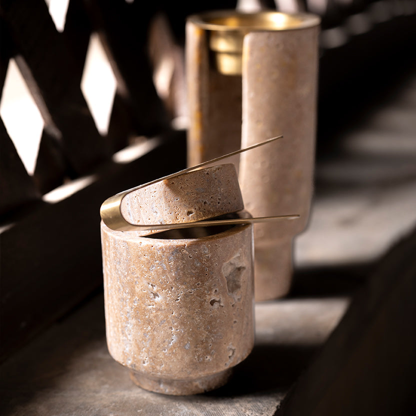 Taj Marble Mabkhara Bakhoor Set