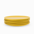 Yellow Dinner Plates - Set of 6