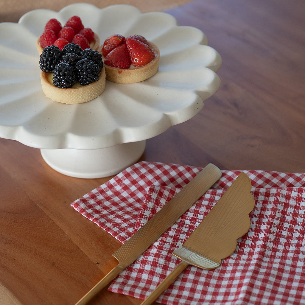 Zahra Ceramic Cake Stand