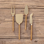 Pomegranate Marble Cheese Board and Knives Set