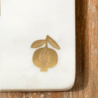 Pomegranate Marble Cheese Board and Knives Set