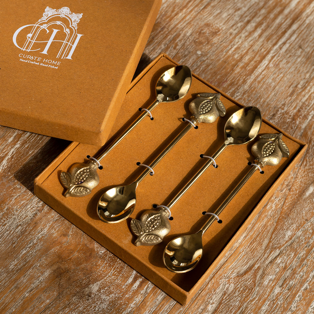 Pomegranate Dessert Spoons