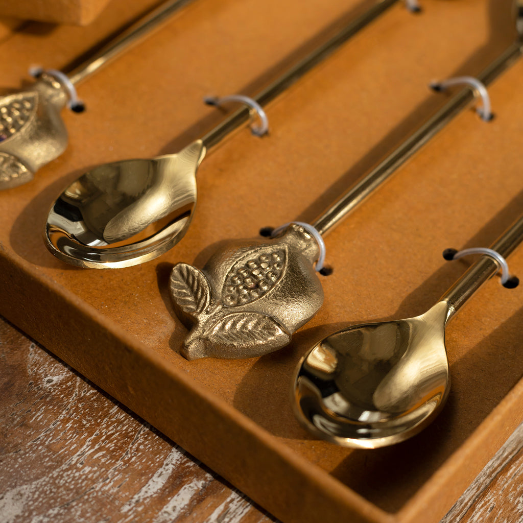 Pomegranate Dessert Spoons