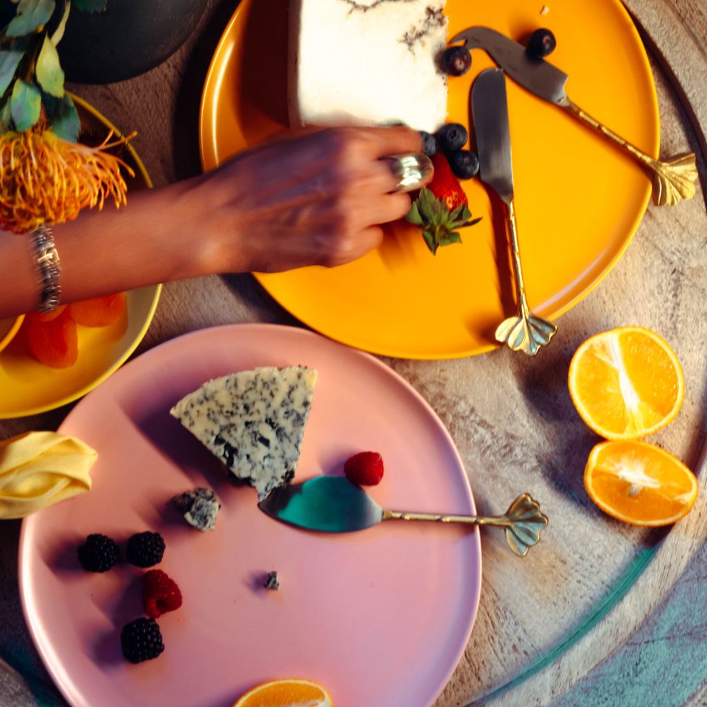 Pink Dinner Plates - Set of 6