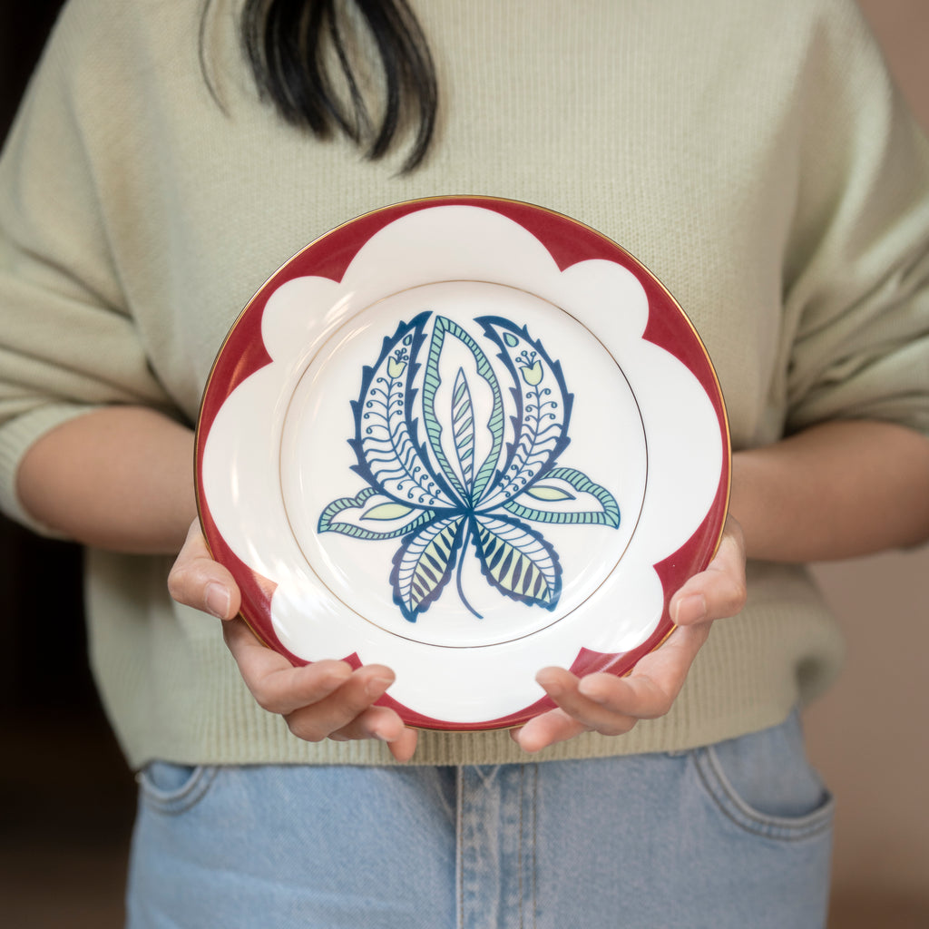 Chintz Salad Plates- Set of 4