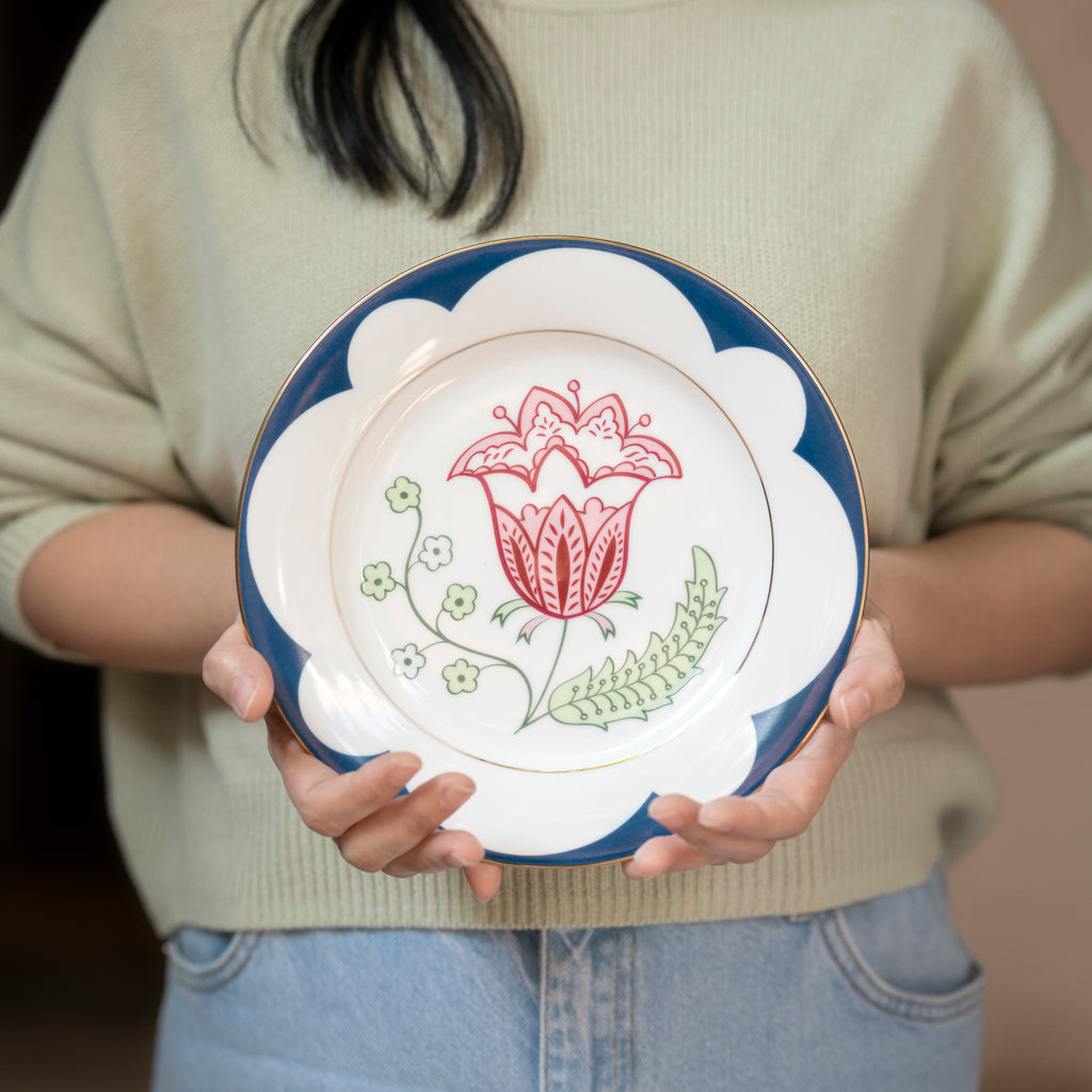 Chintz Salad Plates- Set of 4