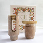 Taj Marble Mabkhara Bakhoor Set