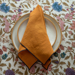Linen Napkin - Top Stitch - Set of 4