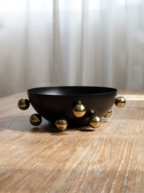 Bubble Decorative Bowl Black