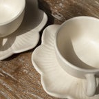 Flower Teacup & Saucer Set