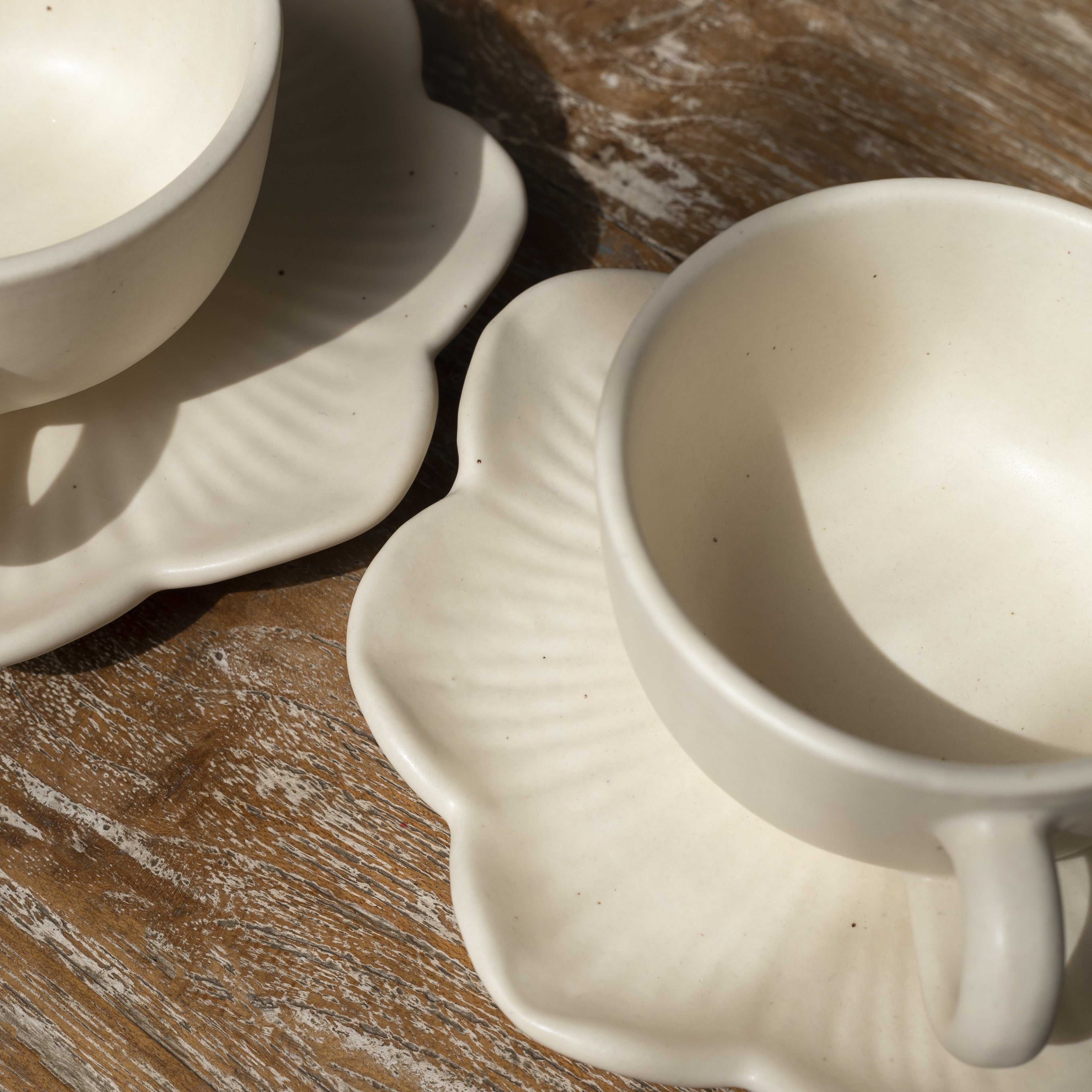 Flower Teacup & Saucer Set